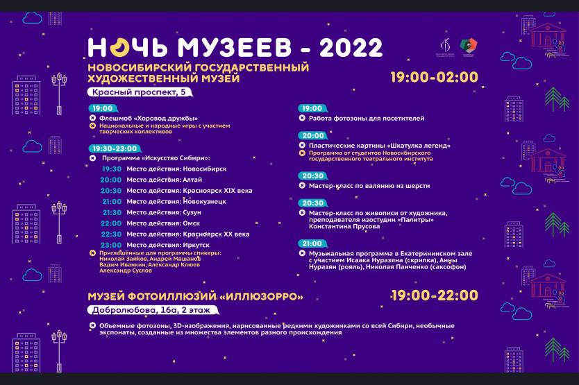 Фото В Новосибирске представлена полная программа «Ночи музеев-2022» 6